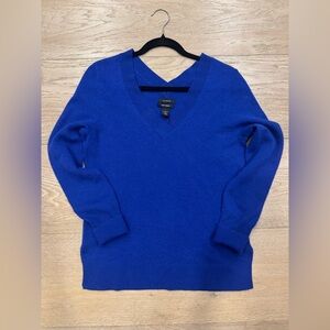 Halogen Royal Blue Cashmere Sweater